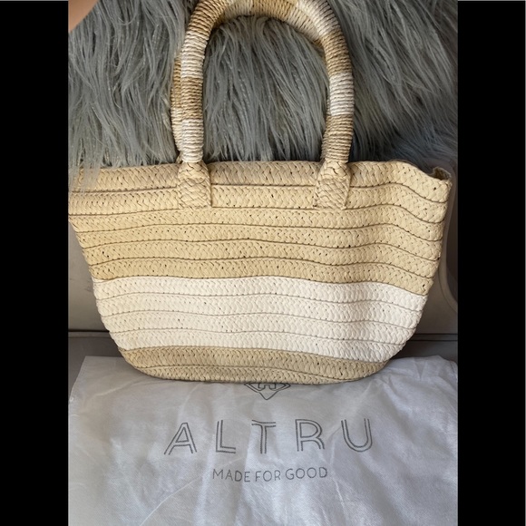 Altru women’s Straw tote bag - Picture 2 of 4